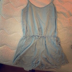 Blue romper